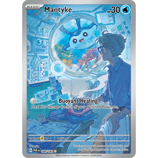 Mantyke (189/182) [Scarlet & Violet: Paradox Rift] - Just $3.30! Shop now at Retro Gaming of Denver