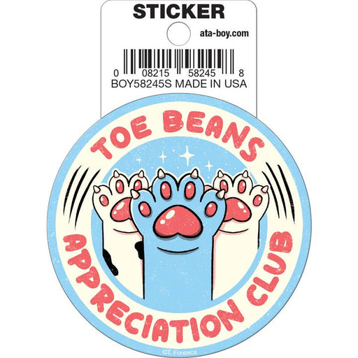 Tobe Fonseca: Toe Beans Cat Die Cut Vinyl Sticker - 3" - for just $3! 