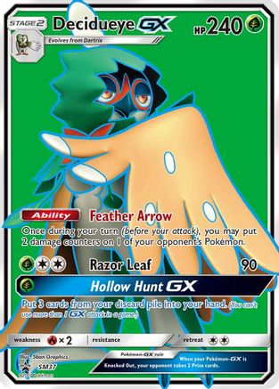 Decidueye GX SM37/248 - SM Promos Holofoil - for just $2.16! 