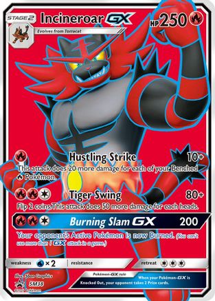 Incineroar GX SM38/248 - SM Promos Holofoil - for just $3.22! 