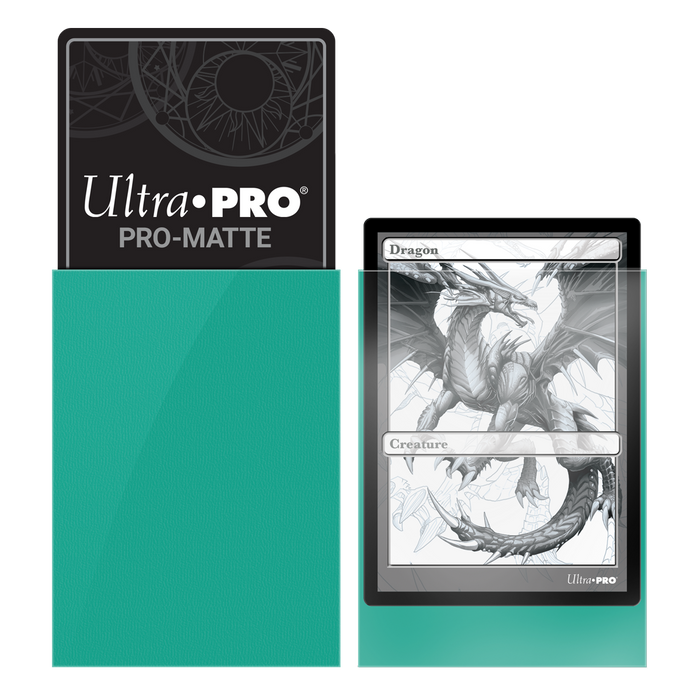 Ultra PRO: Standard 50ct Sleeves - PRO-Matte (Aqua) - Just $0! Shop now at Retro Gaming of Denver