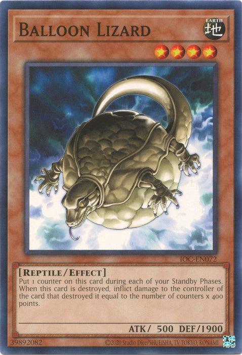 Balloon Lizard (25th Anniversary) [IOC-EN072] Common - for just $0.10! 