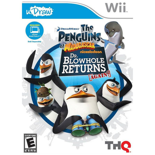 uDraw Penguins of Madagascar: Dr. Blowhole Returns - Again! (Wii) - Premium Video Games - Just $0! Shop now at Retro Gaming of Denver
