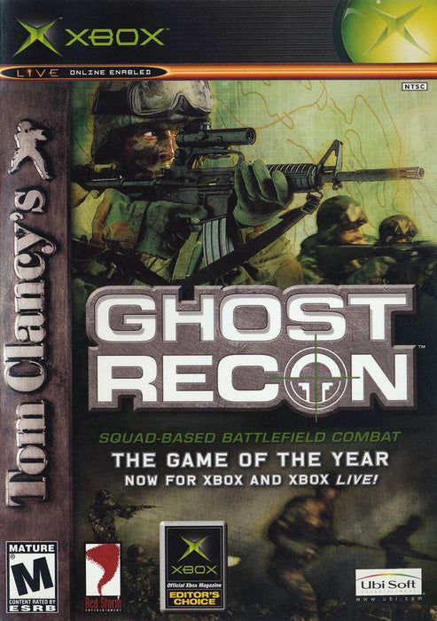 Tom Clancy's Ghost Recon (Xbox) - for just $0! 