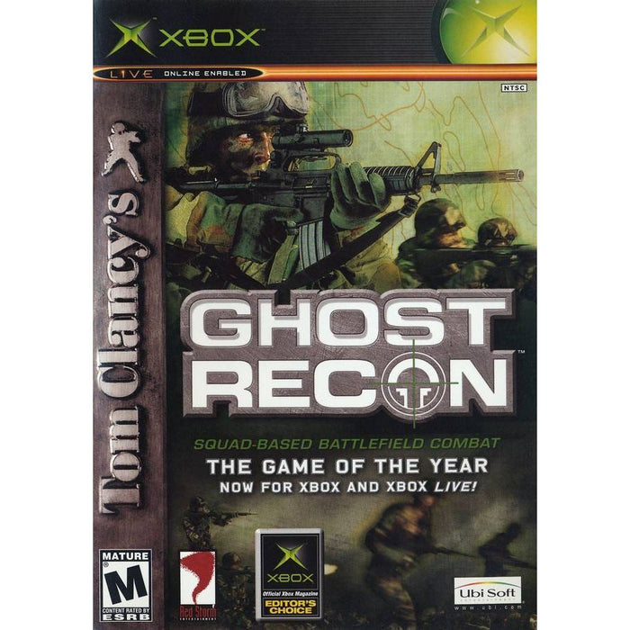 Tom Clancy's Ghost Recon (Xbox) - Just $0! Shop now at Retro Gaming of Denver