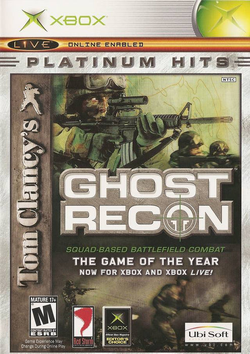 Tom Clancy's Ghost Recon (Best Of Platinum Hits) (Xbox) - for just $0! 