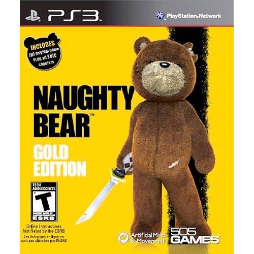 Naughty Bear Gold Edition (Playstation 3) - Just $0! Shop now at Retro Gaming of Denver