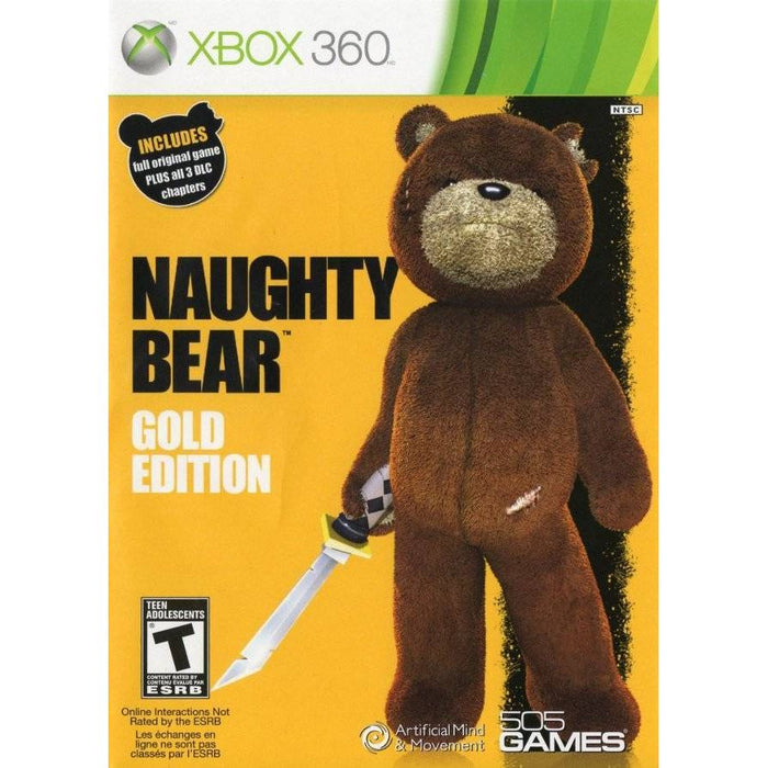 Naughty Bear Gold Edition (Xbox 360) - Just $0! Shop now at Retro Gaming of Denver