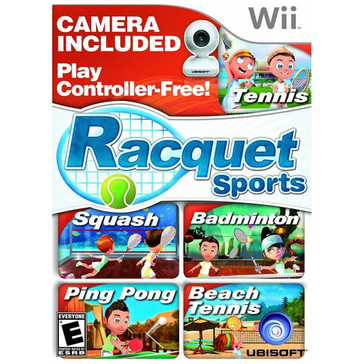 Racquet Sports With Camera (Wii) - Just $0! Shop now at Retro Gaming of Denver