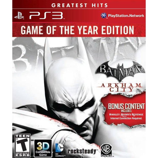 Batman: Arkham City Game Of The Year Edition (Greatest Hits) (Playstation 3) - Premium Video Games - Just $0! Shop now at Retro Gaming of Denver
