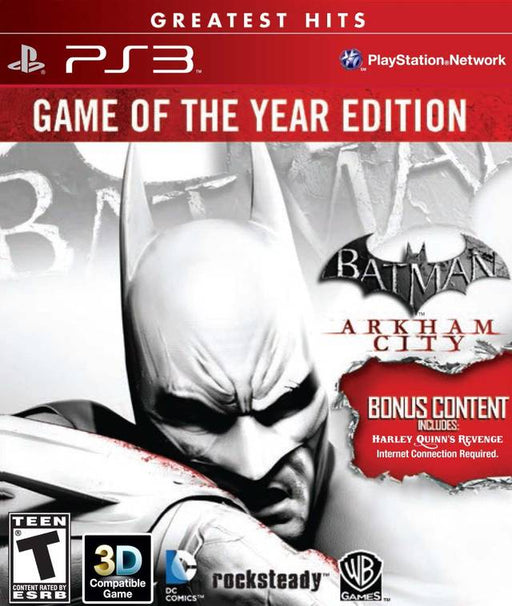 Batman: Arkham City Game Of The Year Edition (Greatest Hits) (Playstation 3) - for just $0! 