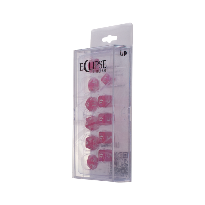 Ultra PRO: 11-Dice Set - Eclipse (Hot Pink) - Just $9.95! Shop now at Retro Gaming of Denver