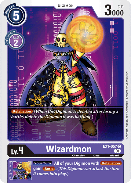 Wizardmon [EX1-057] [Classic Collection] - Just $0.09! Shop now at Retro Gaming of Denver