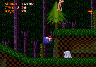 Sonic Hellfire Saga Sega Genesis Reproduction Video Game Cart - for just $19.99! 