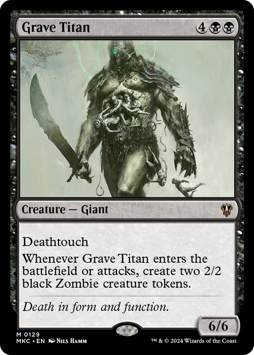 Grave Titan (MKC-129) - Murders at Karlov Manor Commander - for just $0.13! 