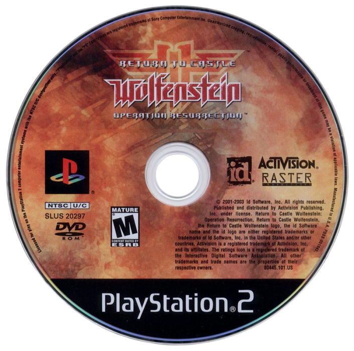Return to Castle Wolfenstein: Operation Resurrection – PlayStation 2 (PS2) - for just $9.99! 