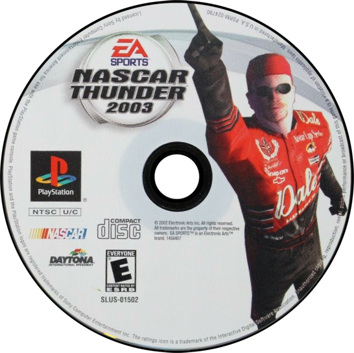 NASCAR Thunder 2003 – PlayStation 1 (PS1) - for just $9.99! 