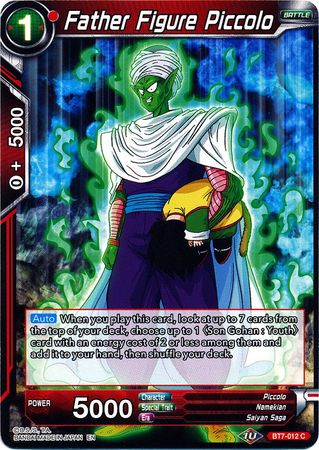 Father Figure Piccolo (BT7-012) [Assault of the Saiyans] - for just $0.10! 
