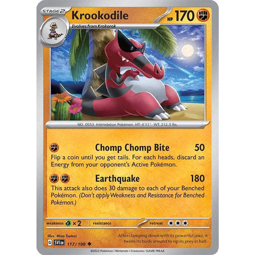 Krookodile (117/198) [Scarlet & Violet: Base Set] - Just $0.10! Shop now at Retro Gaming of Denver