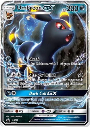 Umbreon GX SM36/248 - SM Promos Holofoil - for just $7.19! 
