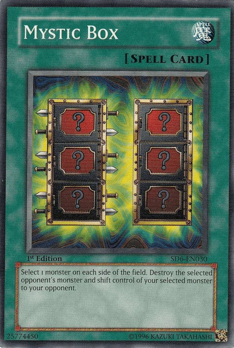 Mystic Box [SD6-EN030] Common - for just $0.25! 