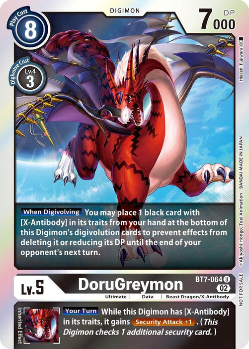 DoruGreymon [BT7-064] (Official Tournament Pack Vol. 6) [Next Adventure Promos] - Just $0.09! Shop now at Retro Gaming of Denver