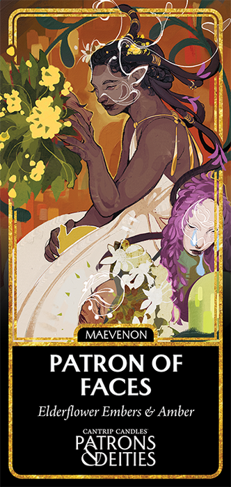 Cantrip Candles - Maevenon, Patron of Faces 16 oz. - for just $41.99! 