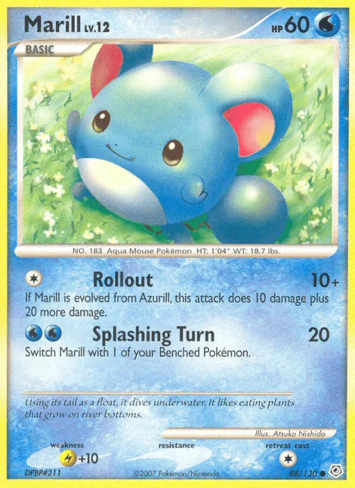 Marill (88/130) [Diamond & Pearl: Base Set] - for just $0.65! 