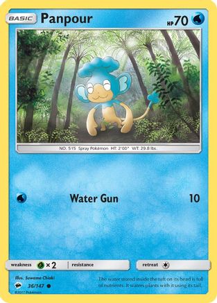 Panpour 036/147 - SM  Burning Shadows - for just $0.05! 