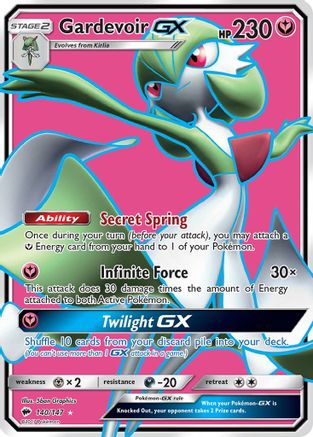 Gardevoir GX (Full Art) 140/147 - SM  Burning Shadows Holofoil - for just $4.92! 