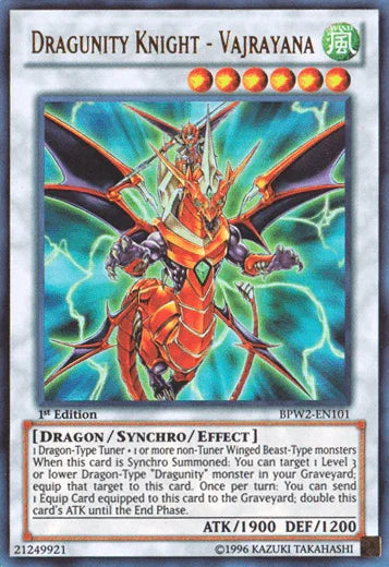 Dragunity Knight - Vajrayana [BPW2-EN101] Ultra Rare - for just $0.40! 