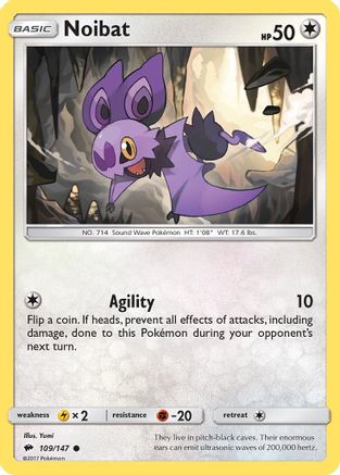 Noibat 109/147 - SM  Burning Shadows - for just $0.05! 