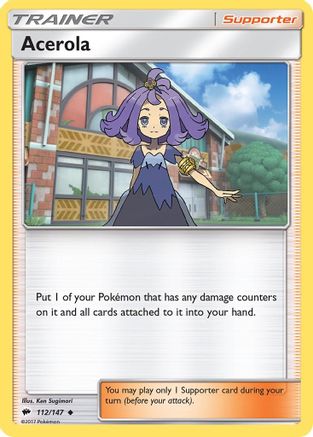Acerola 112/147 - SM  Burning Shadows - for just $0.10! 