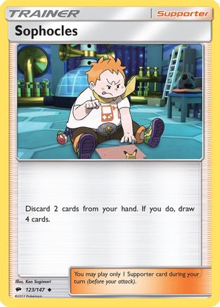 Sophocles 123/147 - SM  Burning Shadows Reverse Holofoil - for just $0.13! 