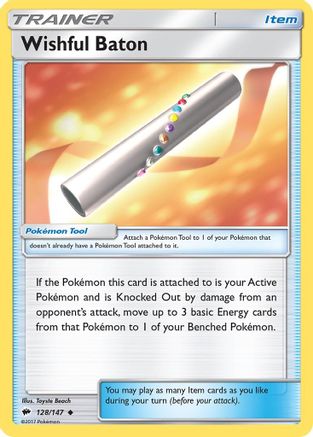 Wishful Baton 128/147 - SM  Burning Shadows - for just $0.08! 
