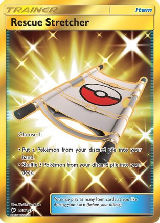 Rescue Stretcher (Secret) 165/147 - SM  Burning Shadows Holofoil - for just $6.55! 
