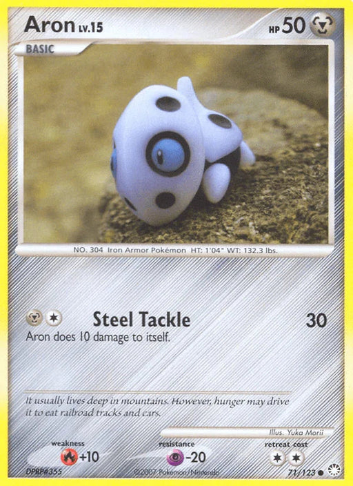 Aron (71/123) [Diamond & Pearl: Mysterious Treasures] - for just $2.25! 