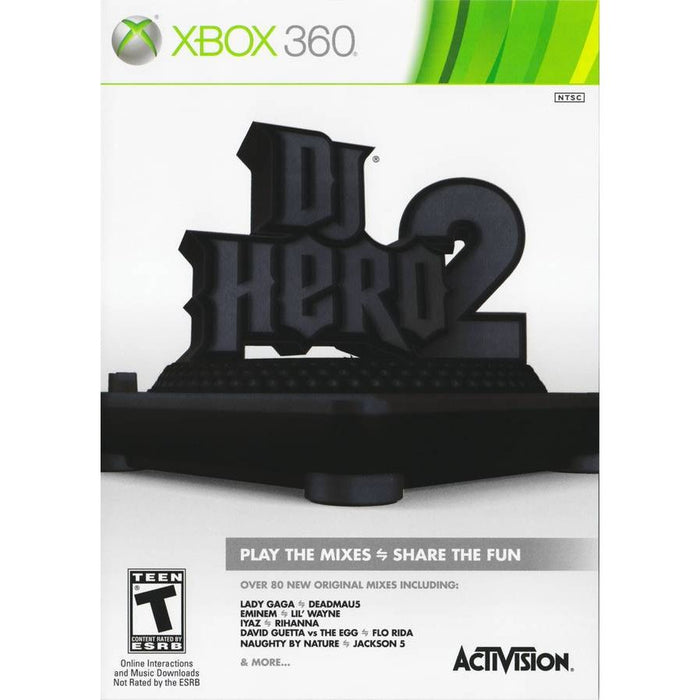 DJ Hero 2 (Xbox 360) - Just $0! Shop now at Retro Gaming of Denver