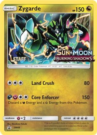 Zygarde SM48 - SM Promos - Holofoil - for just $12! 