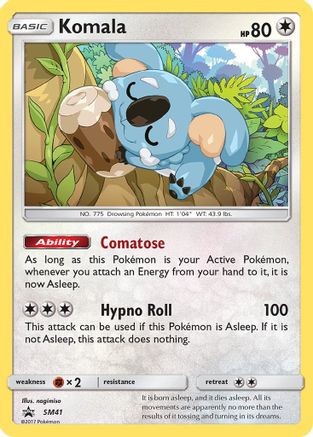 Komala SM41/248 - SM Promos Holofoil - for just $0.27! 