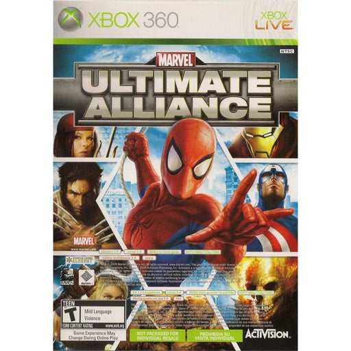 Marvel Ultimate Alliance & Forza 2 (Xbox 360) - Premium Video Games - Just $0! Shop now at Retro Gaming of Denver