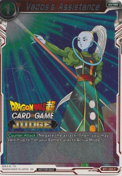 Vados's Assistance (BT1-025) [Judge Promotion Cards] - for just $2! 