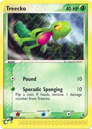 Treecko (016) (Non-Holo) [Nintendo: Black Star Promos] - for just $3.10! 