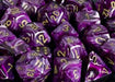 Vortex Dice Polyhedral Purple/Gold 7-Die Set - Just $11.99! Shop now at Retro Gaming of Denver