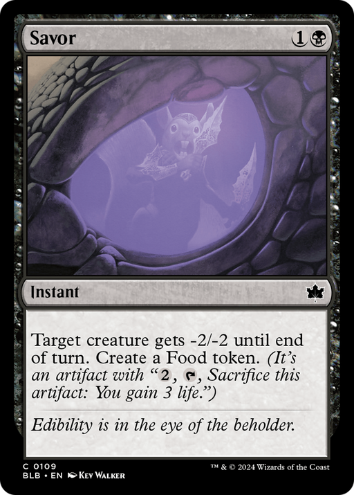 Savor (BLB-109) - Bloomburrow - for just $0.02! 