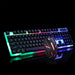 GTX300 Gaming CF LOL Gaming Keyboard Mouse Glowing Set - for just $23.92! 