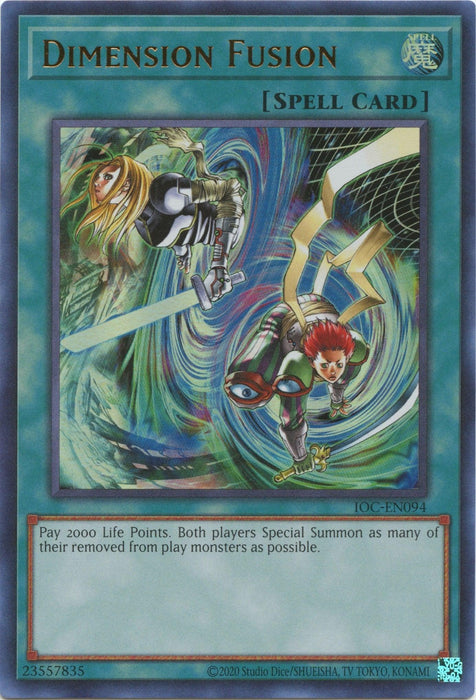 Dimension Fusion (25th Anniversary) [IOC-EN094] Ultra Rare - for just $5.80! 