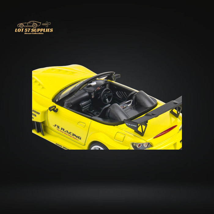 Microturbo Honda S2000 JS Racing Indy Yellow Pearl 1:64 - for just $46.99! 