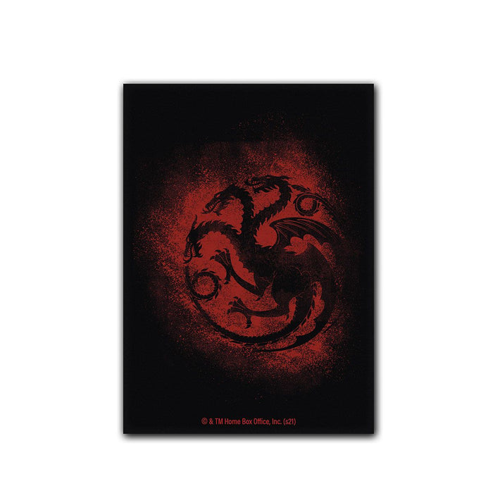 Dragon Shield: Standard 100ct Brushed Art Sleeves - Game of Thrones (House Targaryen) - Just $0! Shop now at Retro Gaming of Denver