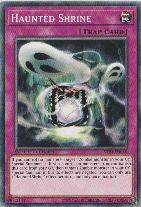 Haunted Shrine [STP3-EN030] Common - for just $0.95! 